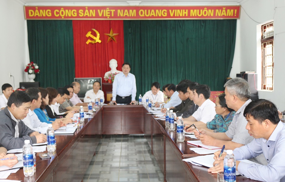 Đảng ủy xã Vân Tùng cần xác định rõ trọng tâm trong lãnh đạo thực hiện xây dựng nông thôn mới