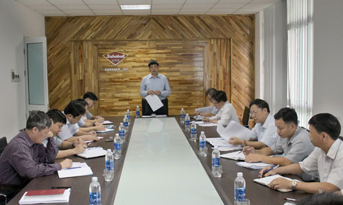 Thường trực UBND tỉnh làm việc với Khu Công nghiệp Thanh Bình