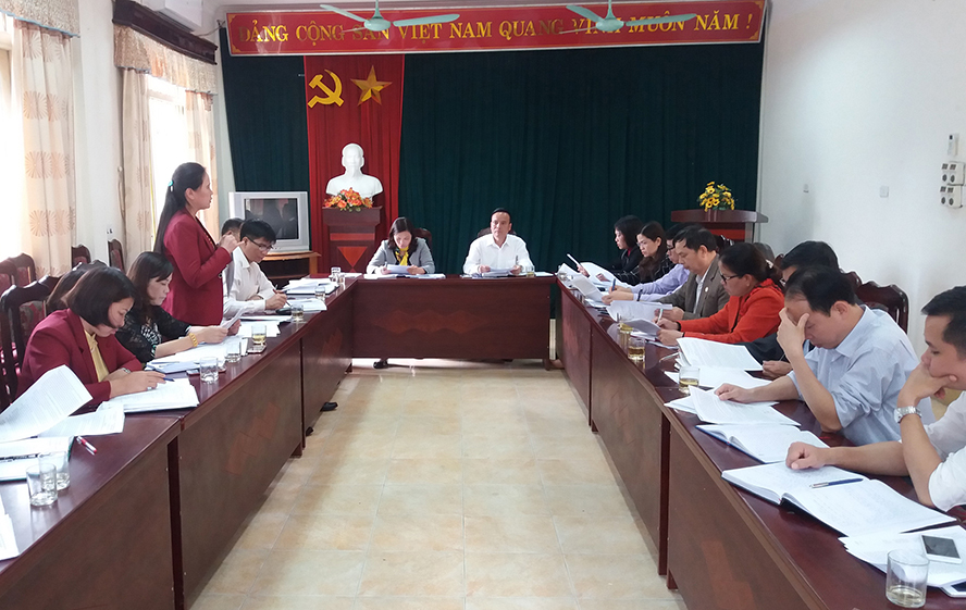 Kiểm tra công tác dân vận, MTTQ và các tổ chức chính trị - xã hội tại Bạch Thông