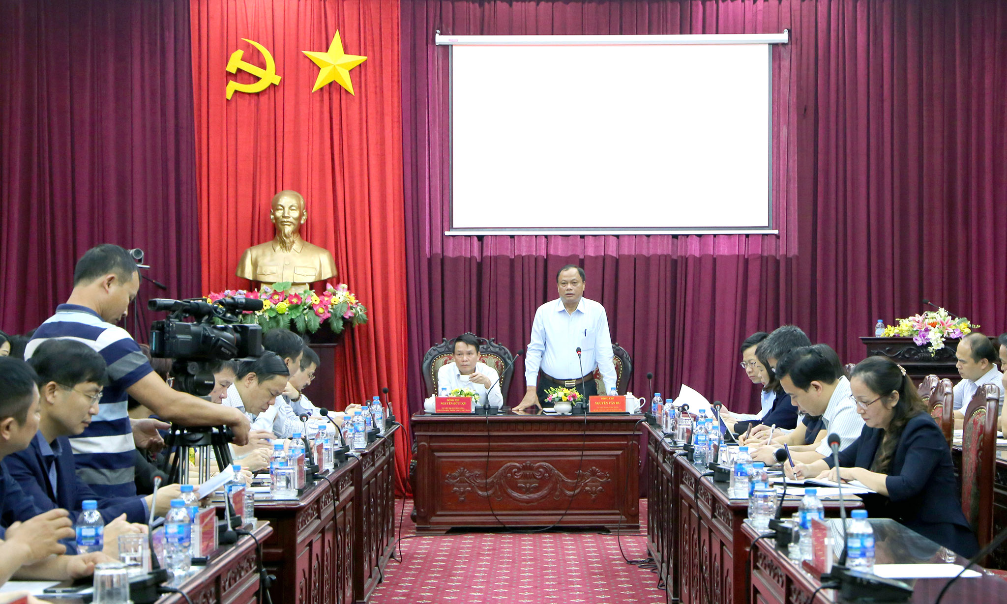 Thông tấn xã Việt Nam làm việc tại tỉnh Bắc Kạn