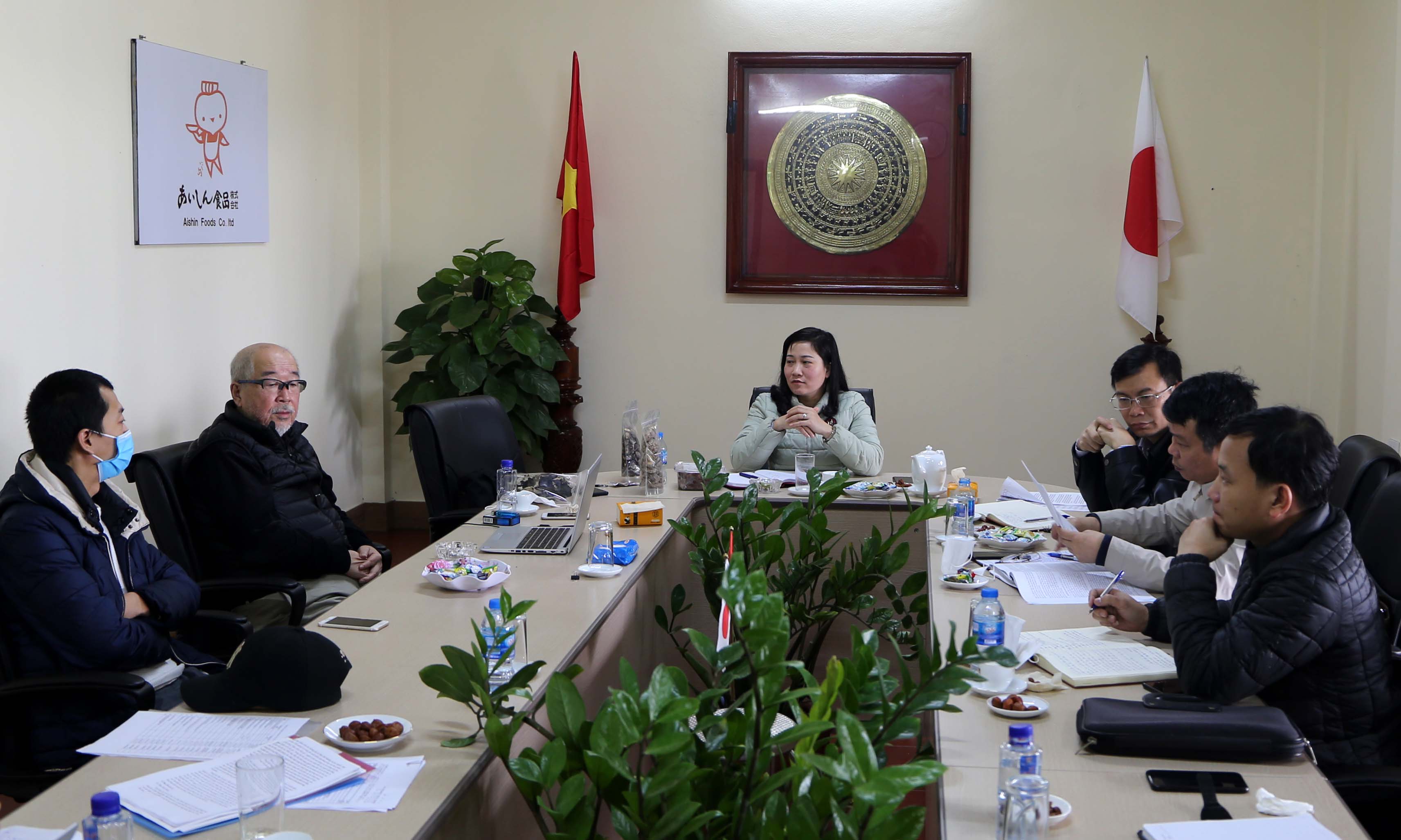 Phó Chủ tịch Thường trực UBND tỉnh Đỗ Thị Minh Hoa làm việc với Công ty TNHH Việt Nam Misaki