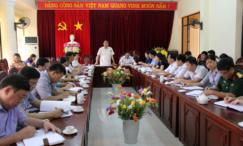 Chủ tịch UBND tỉnh kiểm tra tình hình phát triển kinh tế - xã hội tại huyện Ngân Sơn