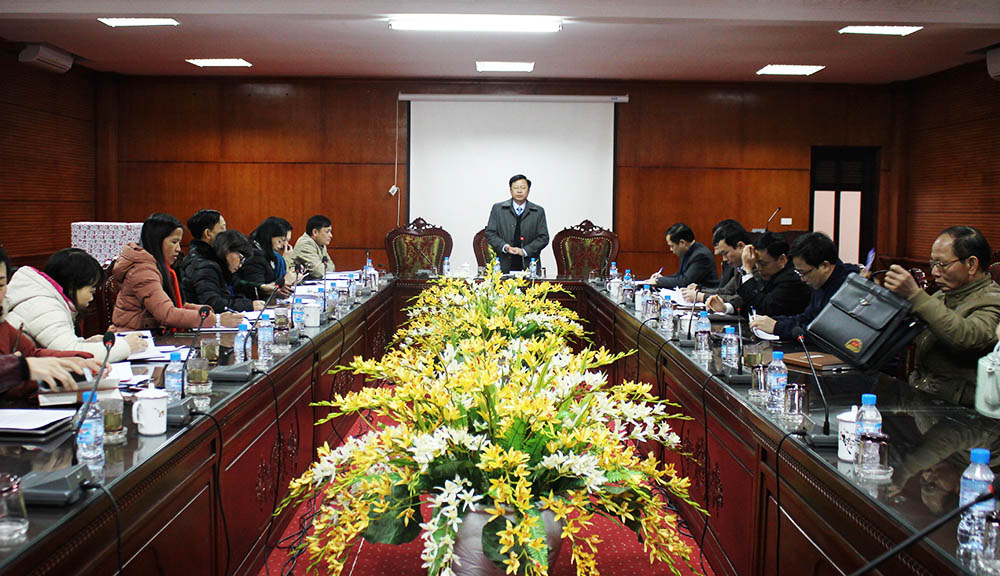 Phó Chủ tịch UBND tỉnh Phạm Duy Hưng kiểm tra tình hình triển khai nhiệm vụ năm 2018 tại thành phố Bắc Kạn
