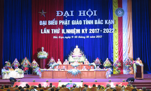 Đại hội đại biểu Phật giáo tỉnh Bắc Kạn lần thứ II, nhiệm kỳ 2017 - 2022