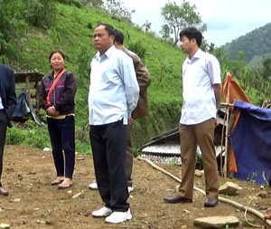 Đồng chí Bí thư Tỉnh ủy Nguyễn Văn Du: Tập trung nguồn lực để giúp người dân Pác Nặm khắc phục thiệt hại do mưa đá
