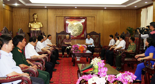 Tổng Bí thư Nguyễn Phú Trọng thăm và làm việc tại tỉnh Bắc Kạn