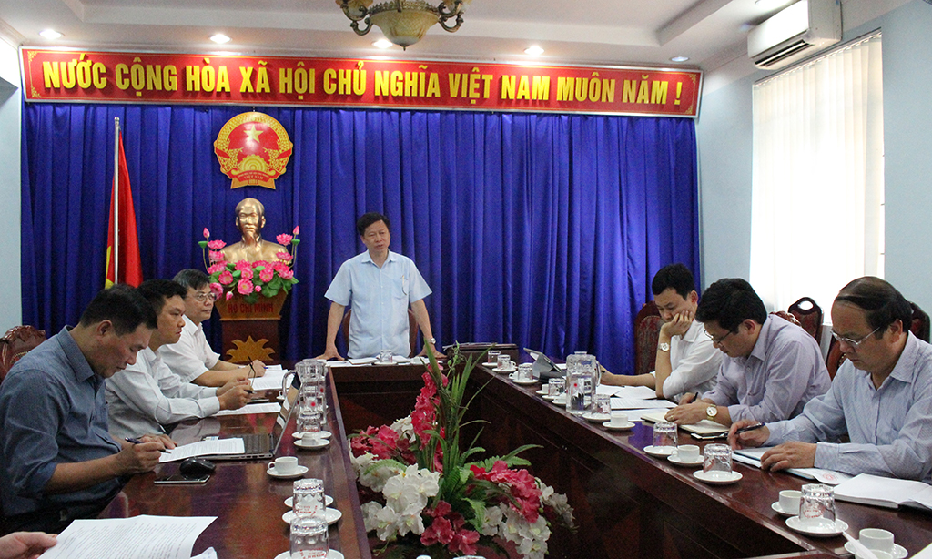 Phó Chủ tịch UBND tỉnh Phạm Duy Hưng làm việc tại huyện Ba Bể