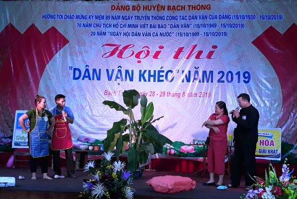 Hội thi “Dân vận khéo” huyện Bạch Thông năm 2019