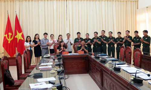 Ký kết chương trình phối hợp giữa Ban Dân vận Tỉnh ủy và Bộ Chỉ huy quân sự tỉnh