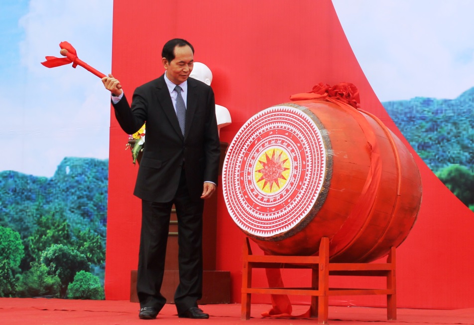 Chủ tịch nước Trần Đại Quang phát động Tết trồng cây tại Bắc Kạn