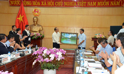 Đoàn đại biểu Cộng hòa Dân chủ nhân dân Lào và Vương quốc Thái Lan thăm và làm việc tại Bắc Kạn
